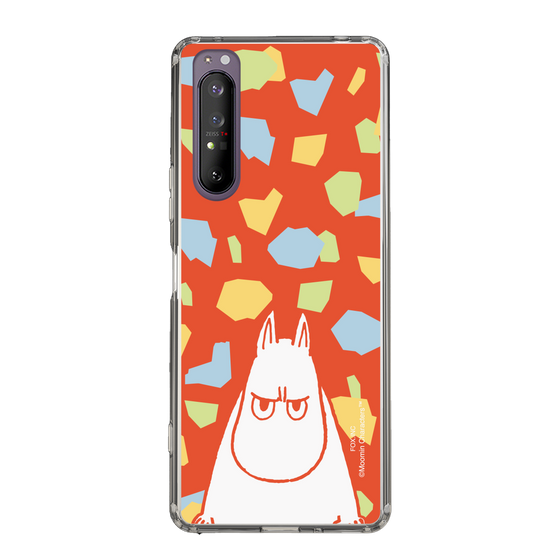 スリムプロテクションケース［ MOOMIN - Angry face - color ］