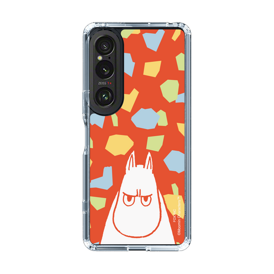 スリムプロテクションケース［ MOOMIN - Angry face - color ］