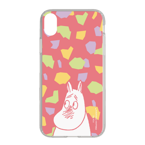 スリムプロテクションケース［ MOOMIN - Blushing face - color ］