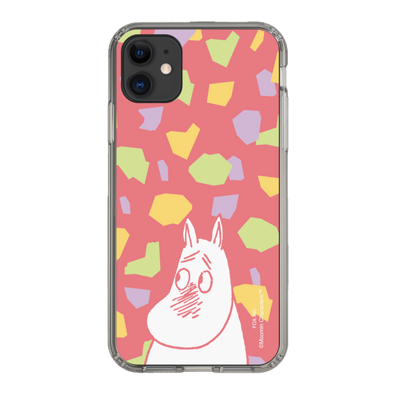 スリムプロテクションケース［ MOOMIN - Blushing face - color ］