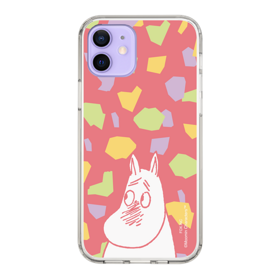 スリムプロテクションケース［ MOOMIN - Blushing face - color ］