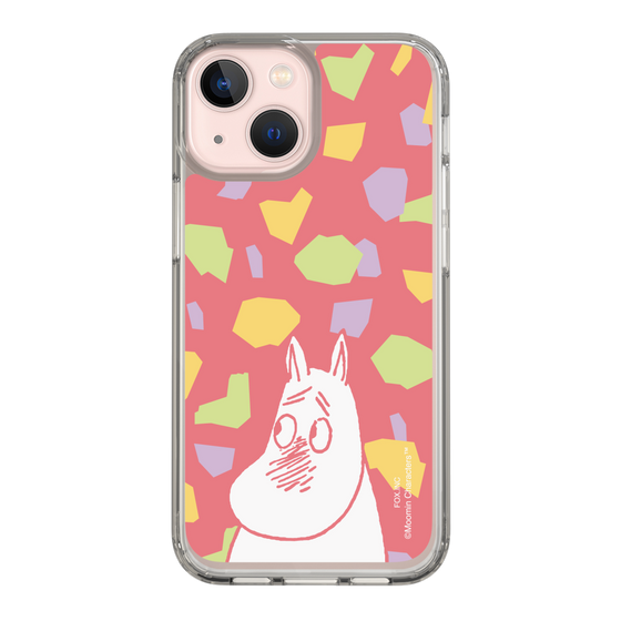スリムプロテクションケース［ MOOMIN - Blushing face - color ］
