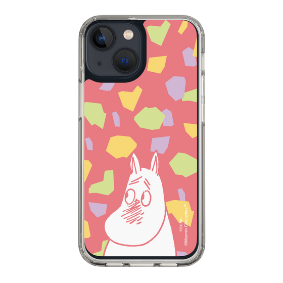 スリムプロテクションケース［ MOOMIN - Blushing face - color ］