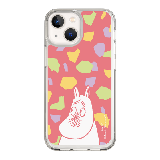 スリムプロテクションケース［ MOOMIN - Blushing face - color ］