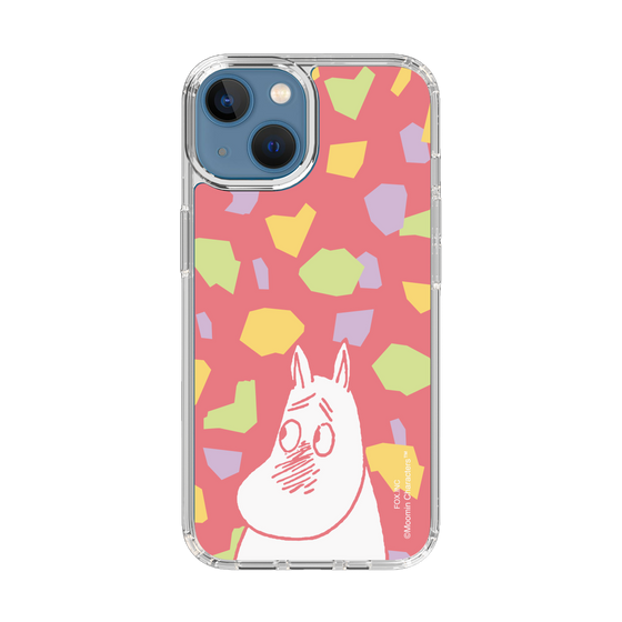 スリムプロテクションケース［ MOOMIN - Blushing face - color ］