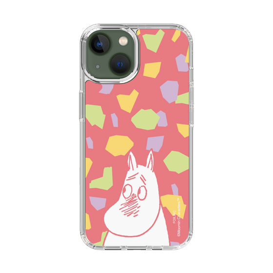 スリムプロテクションケース［ MOOMIN - Blushing face - color ］