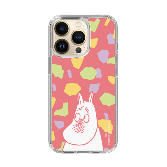 スリムプロテクションケース［ MOOMIN - Blushing face - color ］