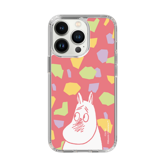 スリムプロテクションケース［ MOOMIN - Blushing face - color ］