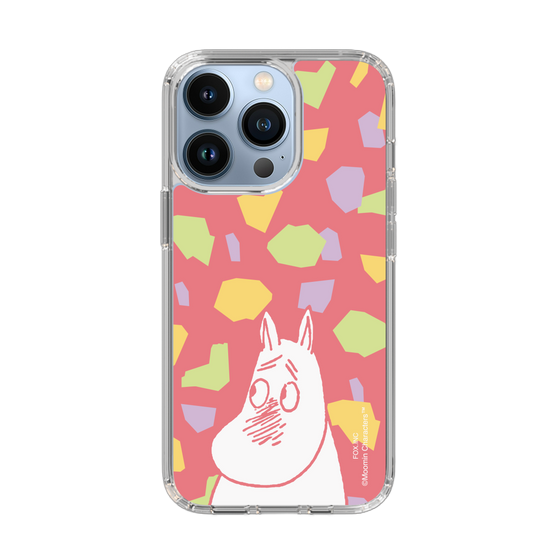スリムプロテクションケース［ MOOMIN - Blushing face - color ］