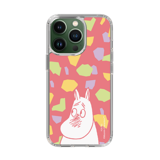 スリムプロテクションケース［ MOOMIN - Blushing face - color ］