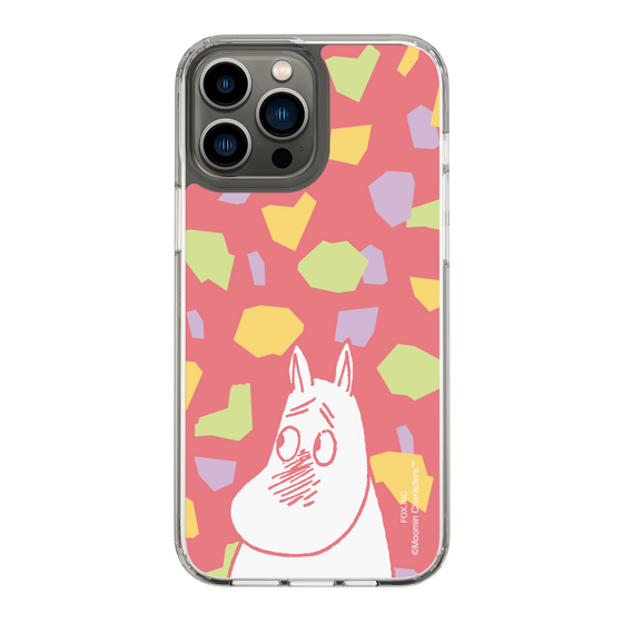 スリムプロテクションケース［ MOOMIN - Blushing face - color ］