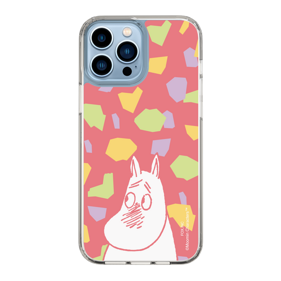 スリムプロテクションケース［ MOOMIN - Blushing face - color ］