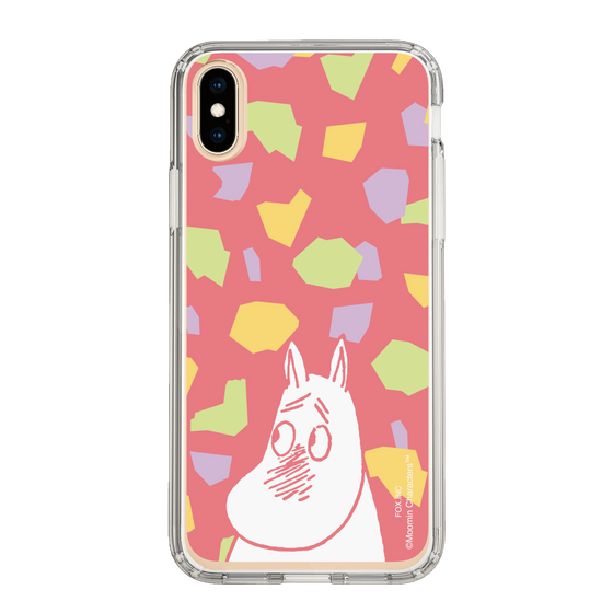 スリムプロテクションケース［ MOOMIN - Blushing face - color ］