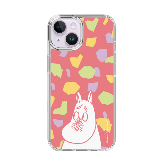 スリムプロテクションケース［ MOOMIN - Blushing face - color ］