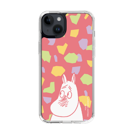 スリムプロテクションケース［ MOOMIN - Blushing face - color ］