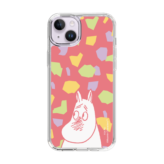 スリムプロテクションケース［ MOOMIN - Blushing face - color ］