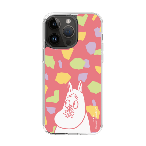スリムプロテクションケース［ MOOMIN - Blushing face - color ］