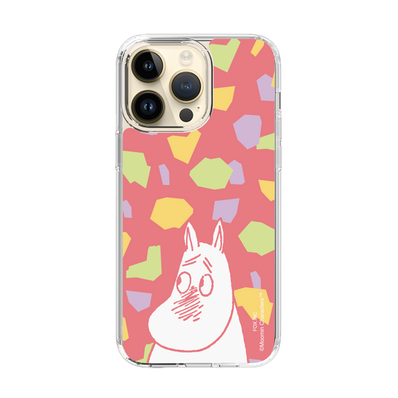 スリムプロテクションケース［ MOOMIN - Blushing face - color ］