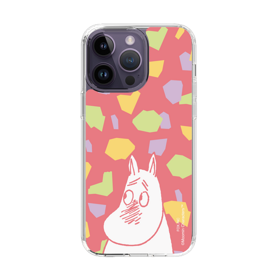 スリムプロテクションケース［ MOOMIN - Blushing face - color ］