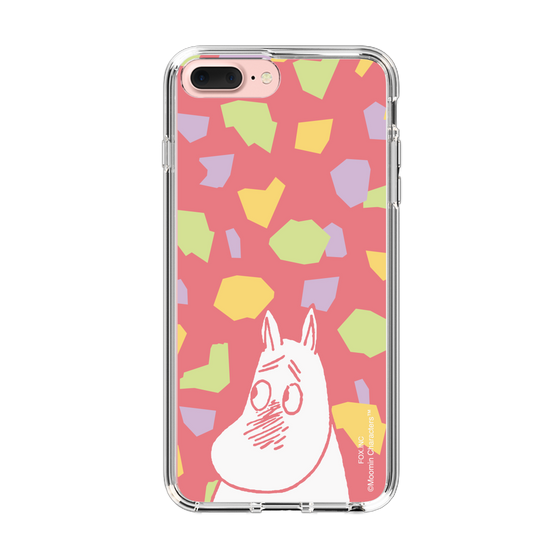 スリムプロテクションケース［ MOOMIN - Blushing face - color ］