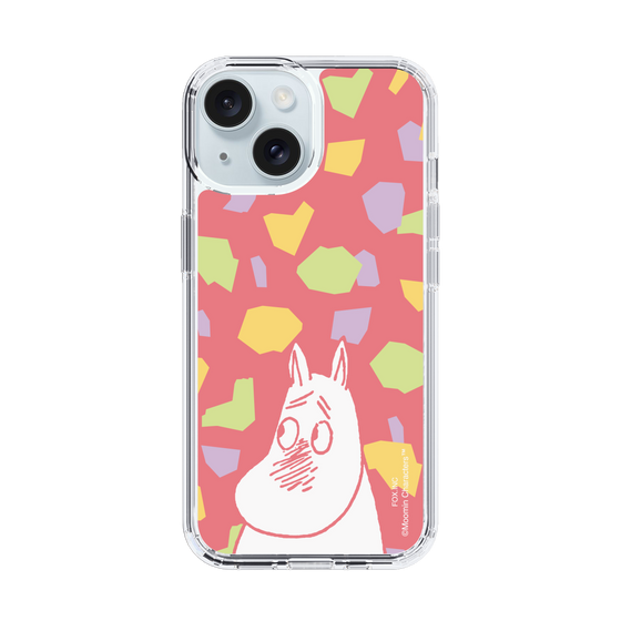 スリムプロテクションケース［ MOOMIN - Blushing face - color ］