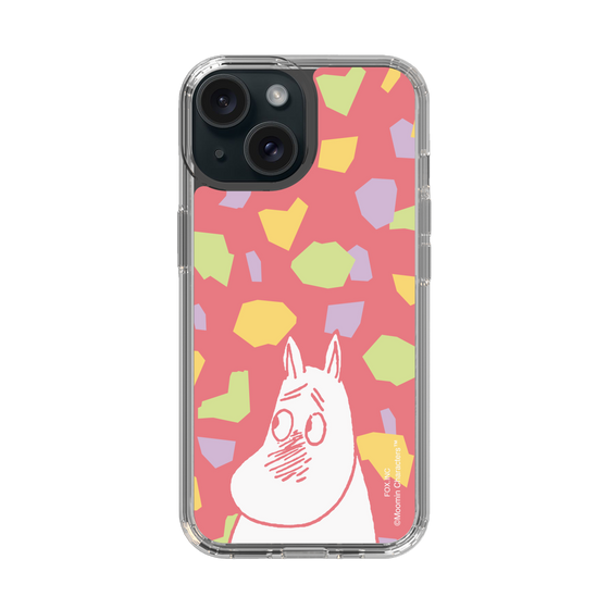 スリムプロテクションケース［ MOOMIN - Blushing face - color ］