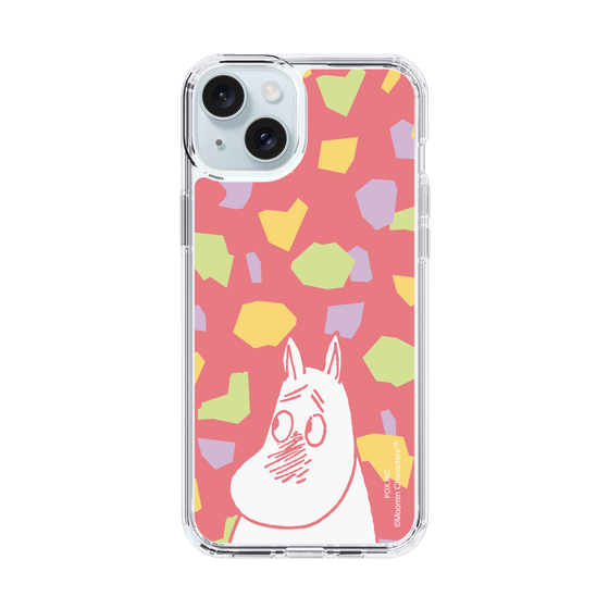 スリムプロテクションケース［ MOOMIN - Blushing face - color ］