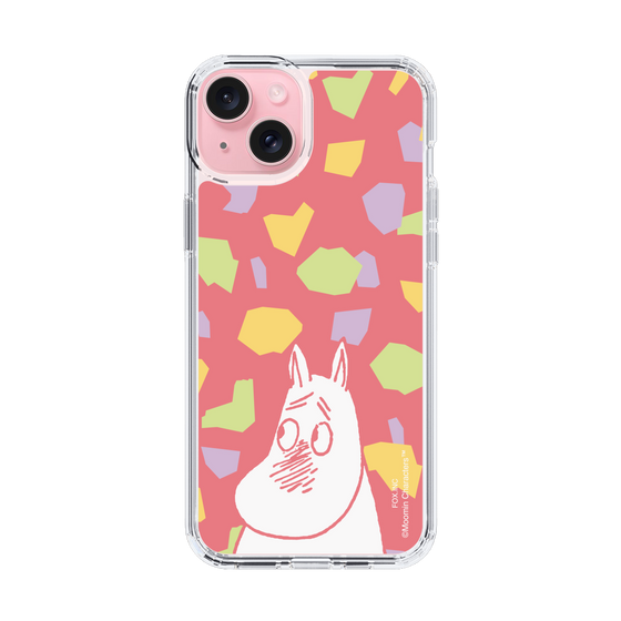 スリムプロテクションケース［ MOOMIN - Blushing face - color ］