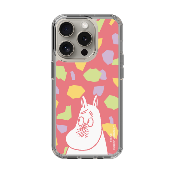 スリムプロテクションケース［ MOOMIN - Blushing face - color ］