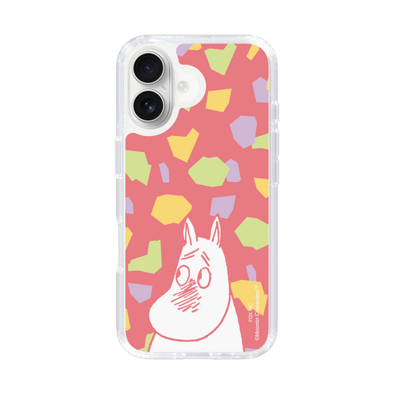 スリムプロテクションケース［ MOOMIN - Blushing face - color ］