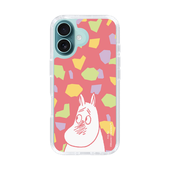 スリムプロテクションケース［ MOOMIN - Blushing face - color ］