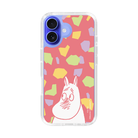 スリムプロテクションケース［ MOOMIN - Blushing face - color ］