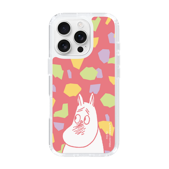 スリムプロテクションケース［ MOOMIN - Blushing face - color ］