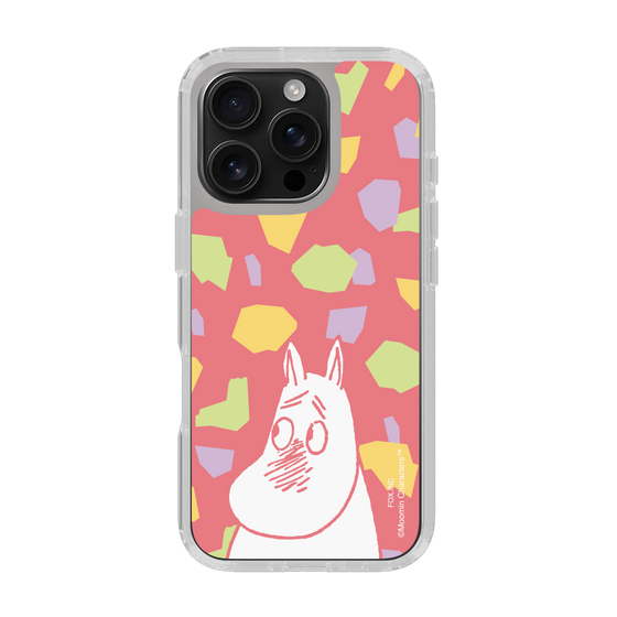 スリムプロテクションケース［ MOOMIN - Blushing face - color ］
