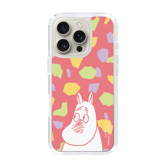 スリムプロテクションケース［ MOOMIN - Blushing face - color ］