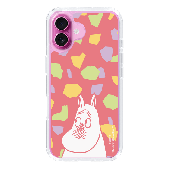 スリムプロテクションケース［ MOOMIN - Blushing face - color ］