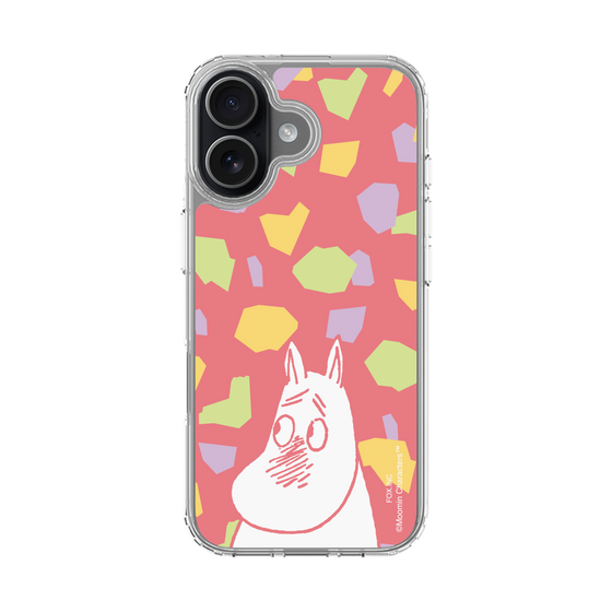 スリムプロテクションケース［ MOOMIN - Blushing face - color ］