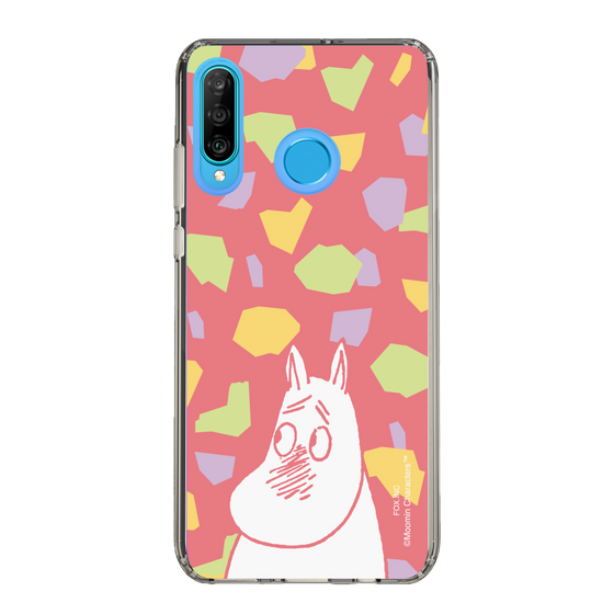 スリムプロテクションケース［ MOOMIN - Blushing face - color ］