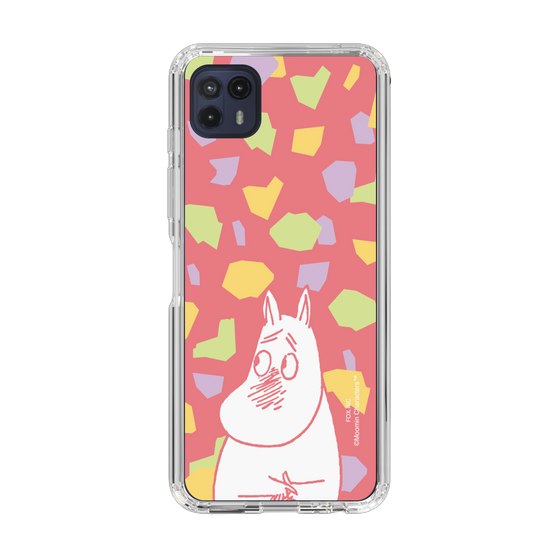スリムプロテクションケース［ MOOMIN - Blushing face - color ］