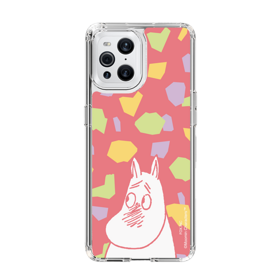 スリムプロテクションケース［ MOOMIN - Blushing face - color ］