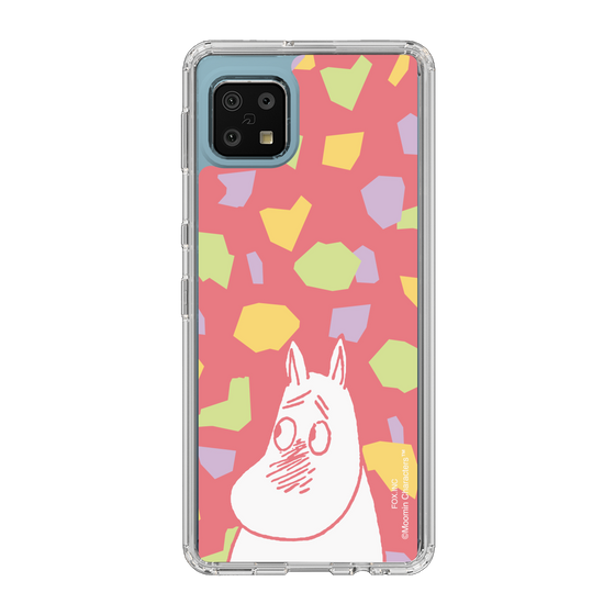 スリムプロテクションケース［ MOOMIN - Blushing face - color ］