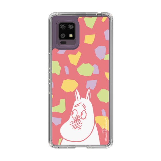 スリムプロテクションケース［ MOOMIN - Blushing face - color ］