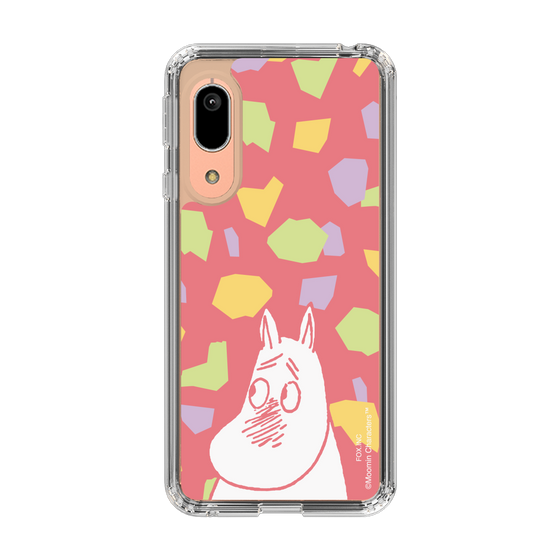 スリムプロテクションケース［ MOOMIN - Blushing face - color ］