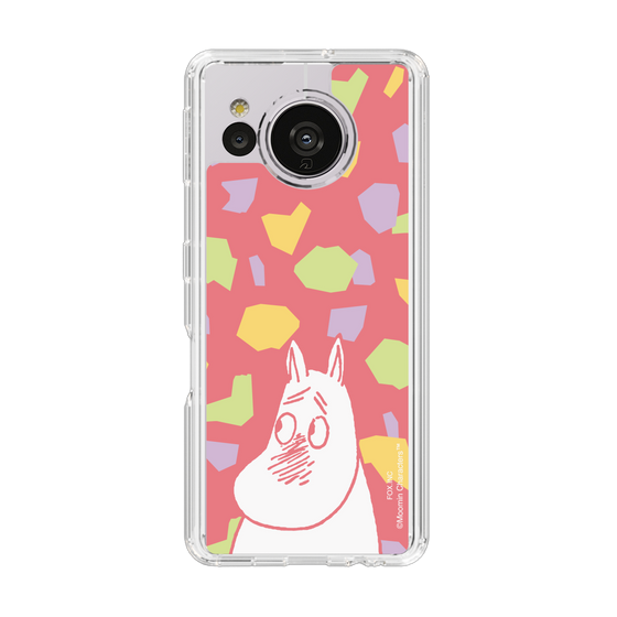 スリムプロテクションケース［ MOOMIN - Blushing face - color ］