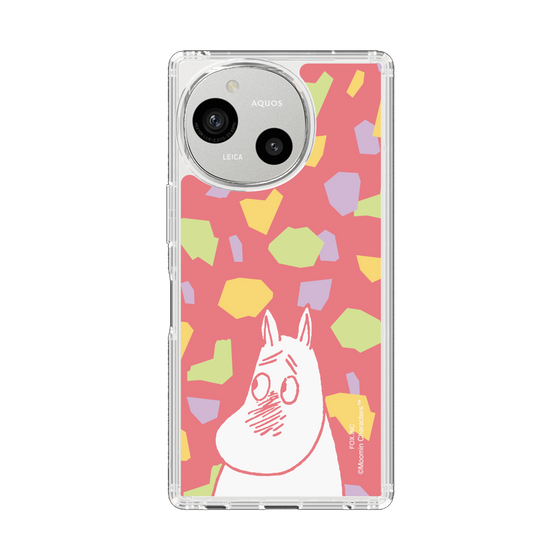 スリムプロテクションケース［ MOOMIN - Blushing face - color ］
