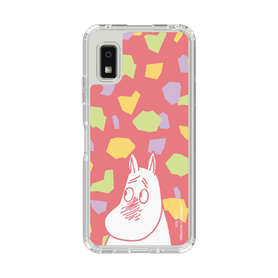 スリムプロテクションケース［ MOOMIN - Blushing face - color ］