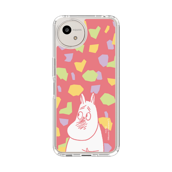 スリムプロテクションケース［ MOOMIN - Blushing face - color ］
