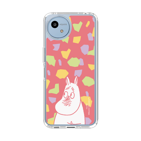 スリムプロテクションケース［ MOOMIN - Blushing face - color ］