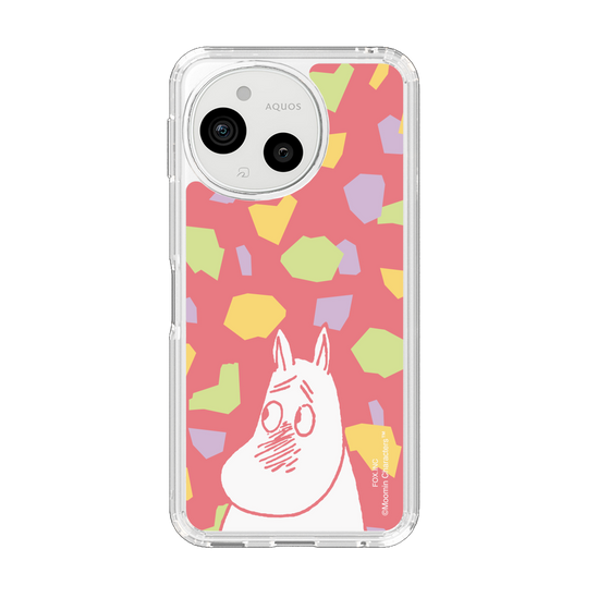 スリムプロテクションケース［ MOOMIN - Blushing face - color ］