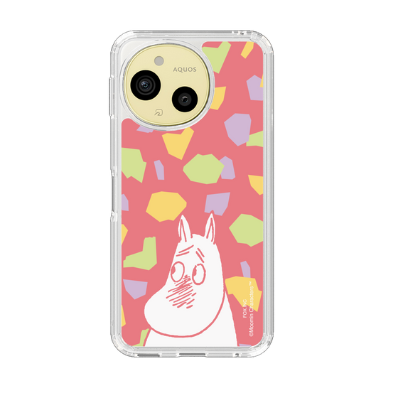 スリムプロテクションケース［ MOOMIN - Blushing face - color ］